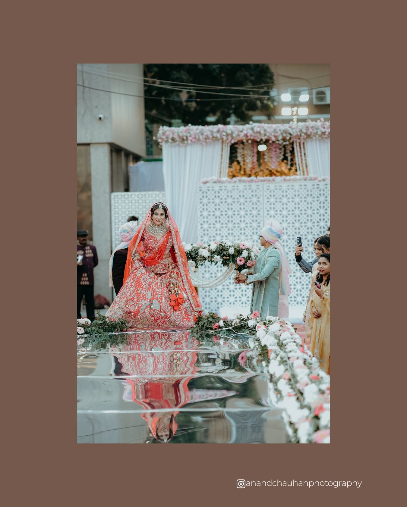 Barkha's brida entry