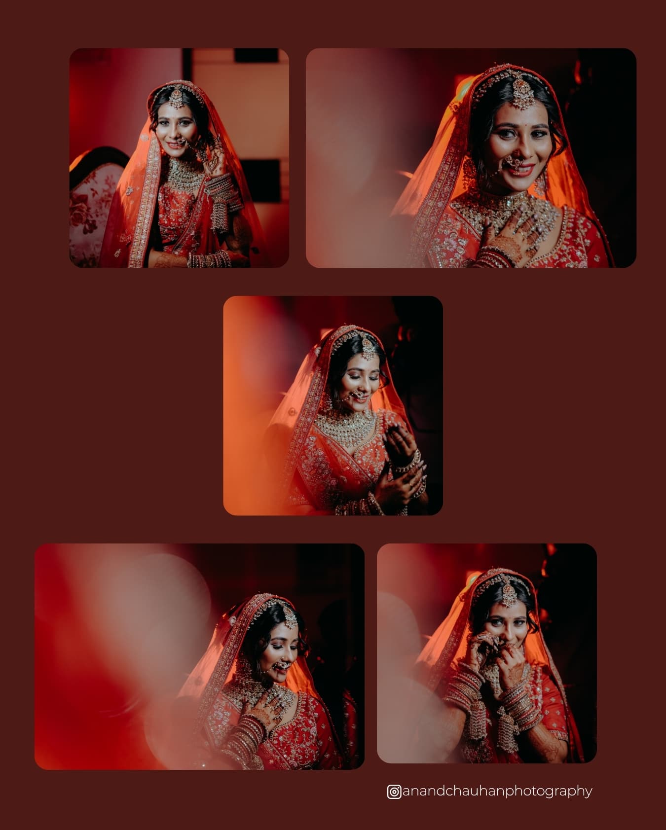 Barkha's bridal makeup portrat