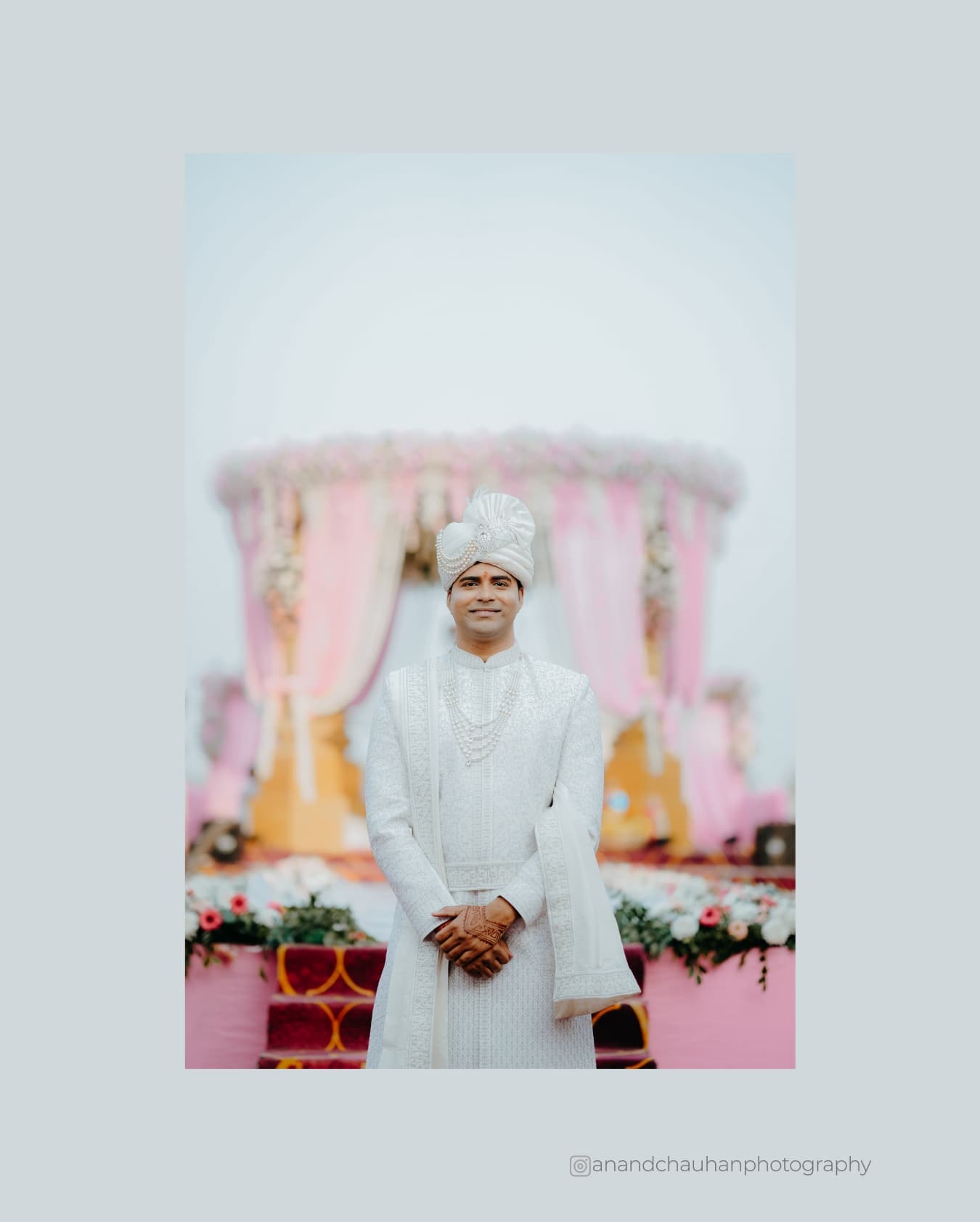 Groom portrait