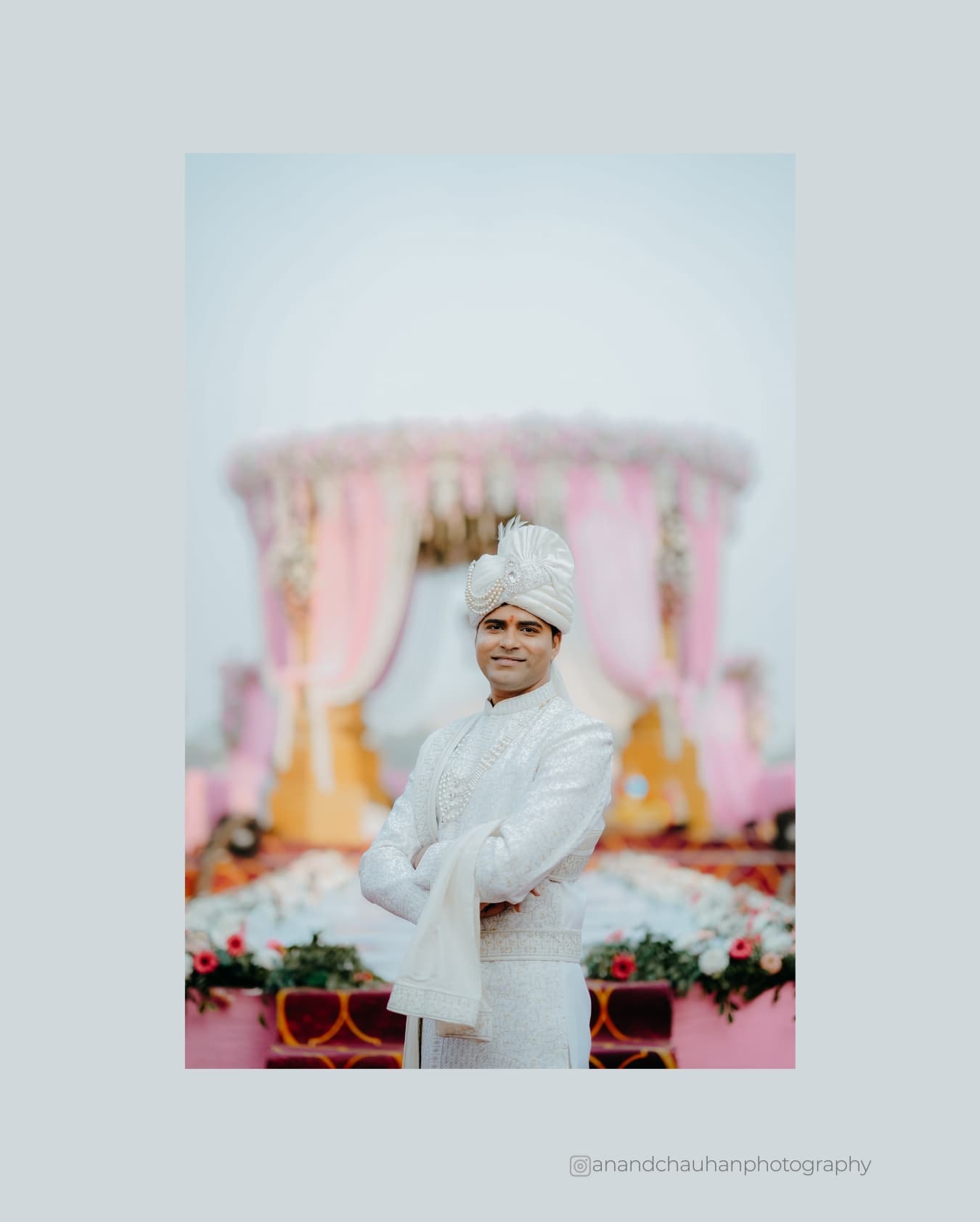 Groom portrait