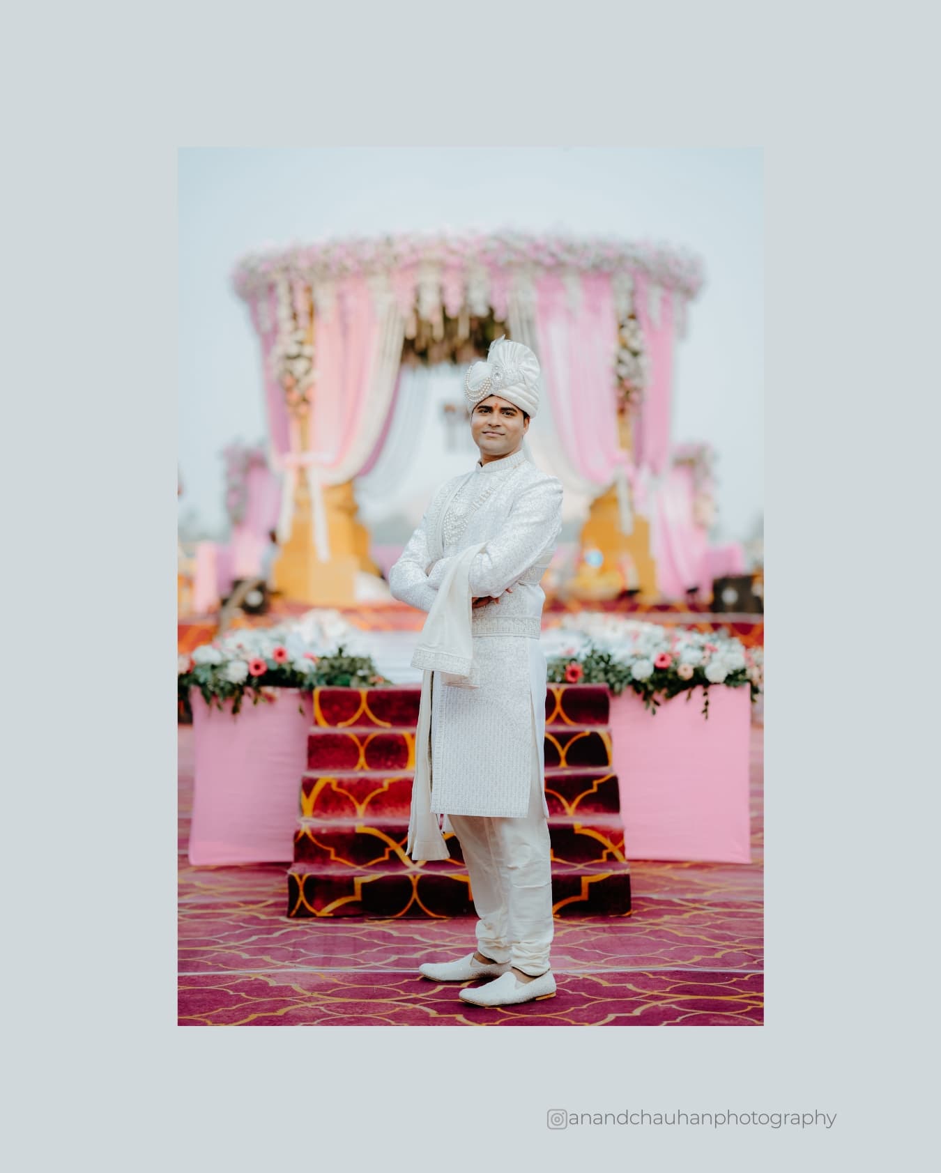 Groom portrait
